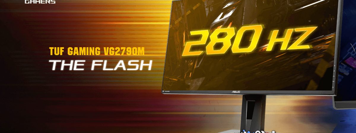 Asus está vendiendo un monitor con soporte de 280Hz en Taiwán.