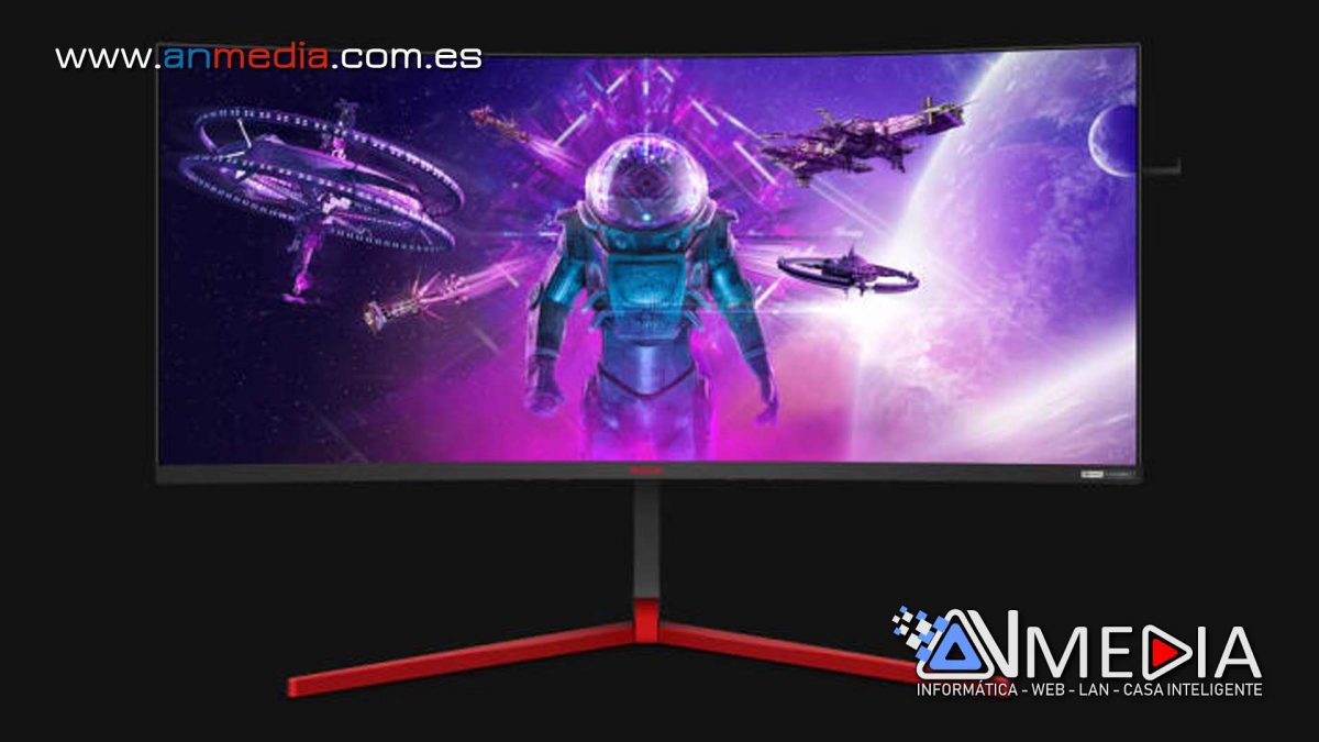 AOC AG353UCG – pantalla para jugadores ultra ancha de 35 pulgadas