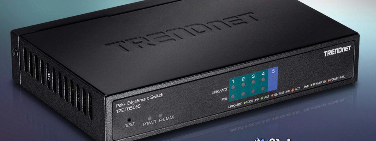 TPE-TG50ES 5-Port Gigabit EdgeSmart PoE+ Switch