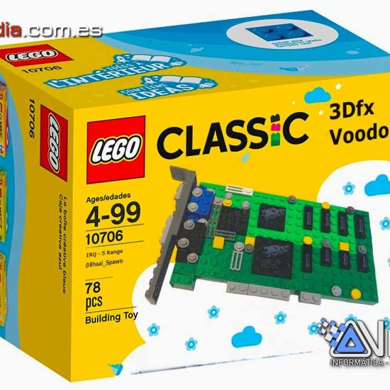Puedes ayudar a hacer realidad esta tarjeta gráfica Lego 3Dfx Voodoo 3D