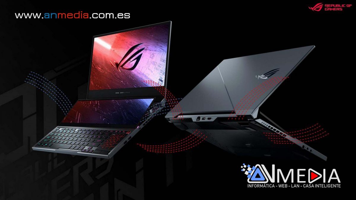 Asus revela el ROG Zephyrus Duo 15, un portátil para juegos de doble pantalla