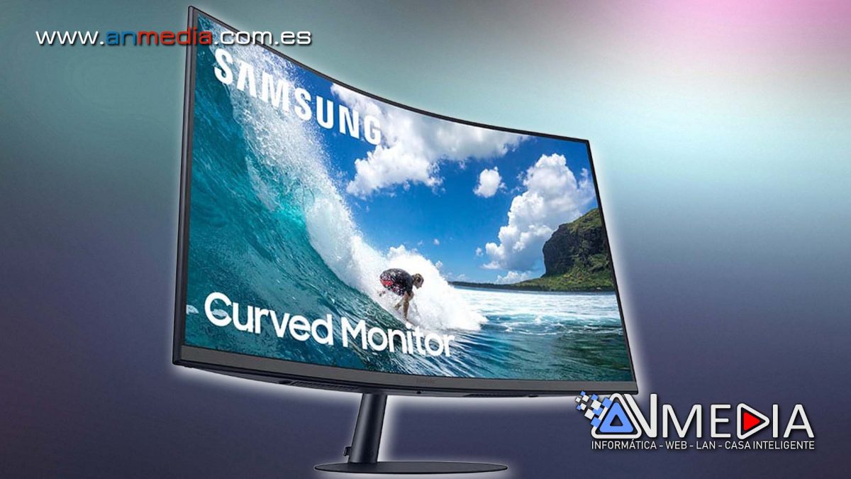 Los monitores de Samsung serie T55 de 24″,27″ y 32″ más curvos del mundo salen a la venta